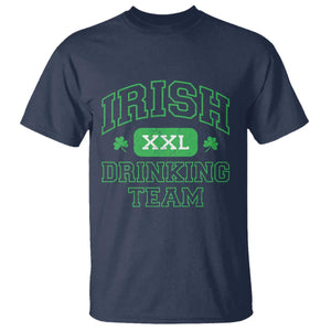 Irish Drinking Team XXL Funny St Patricks Day Party Squad T Shirt TS02 Navy Print Your Wear