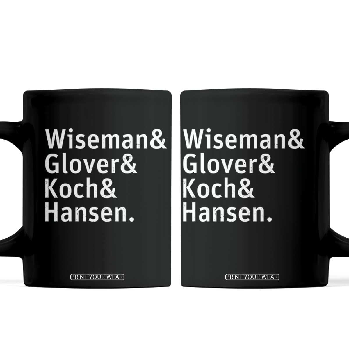 Lunar Orbit Crew 2026 Mission Names Coffee Mug Astronaut Supporters Space Exploration Enthusiasts TS02 Black Print Your Wear