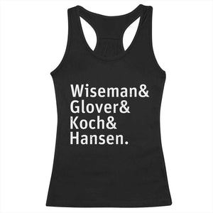 Lunar Orbit Crew 2026 Mission Names Racerback Tank Top Astronaut Supporters Space Exploration Enthusiasts TS02 Black Print Your Wear