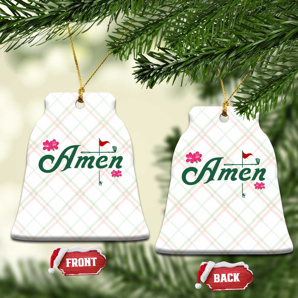 Golf Lover Amen Azalea Graphic Ceramic Ornament Augusta Georgia Traditions Golfing Fan TS02 Print Your Wear