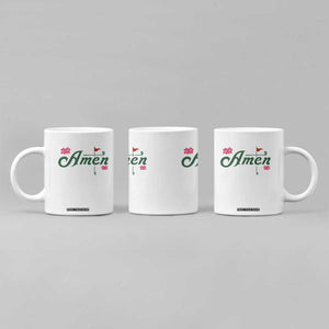 Golf Lover Amen Azalea Graphic Coffee Mug Augusta Georgia Traditions Golfing Fan TS02 Print Your Wear