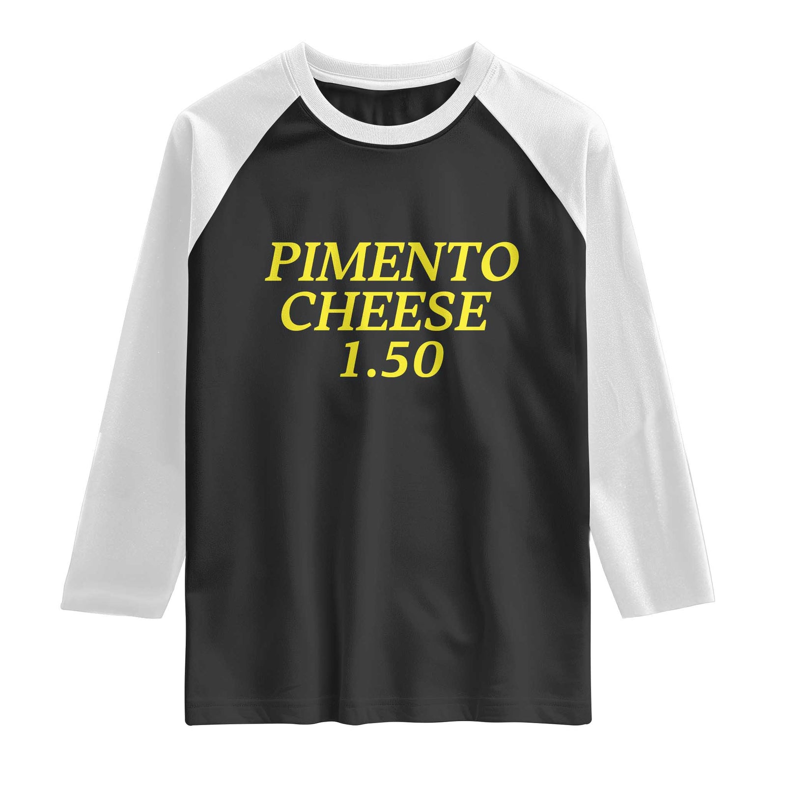 Pimento Cheese One Fifty Funny Golf Snack Raglan Shirt Georgia Golfing Traditions Lover Humor TS02 Black White Print Your Wear