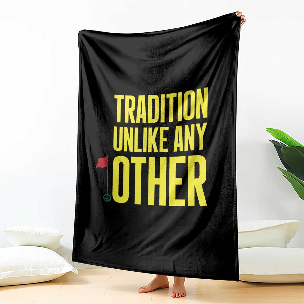 Tradition Unlike Any Other Georgia Golfing Throw Blanket for Golf Lover Augusta Sports TS02 Print Your Wear