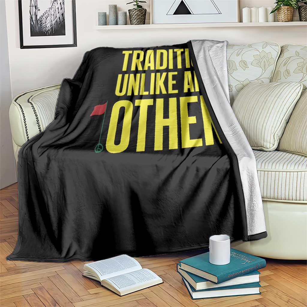 Tradition Unlike Any Other Georgia Golfing Throw Blanket for Golf Lover Augusta Sports TS02 Print Your Wear
