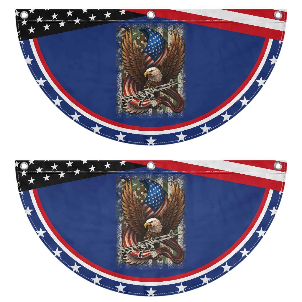 American Armed Eagle with Camo Flag Patriotic Fan Flag Military USA Defense TS02 2pcs pack Classic Navy Print Your Wear