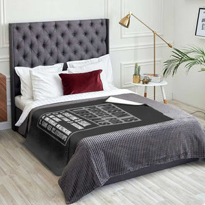 Prison Is Perfect For Liberals Throw Blanket Satirical List Retro Grunge Conservative Humor TS02 Print Your Wear