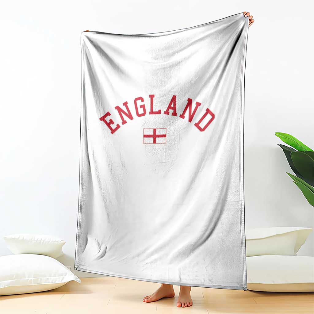 Vintage England Flag Pride Throw Blanket Patriotic St Georges Cross Heritage TS02 Print Your Wear
