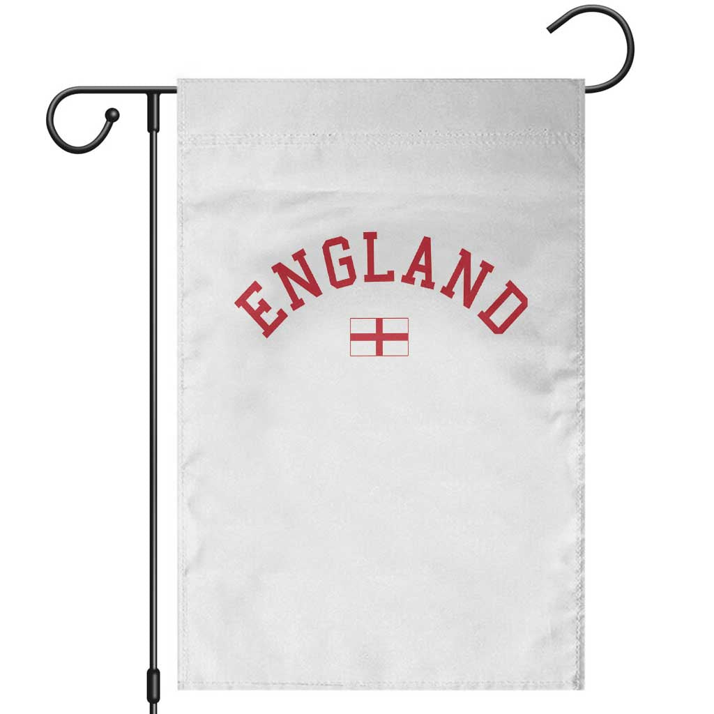 Vintage England Flag Pride Garden Flag Patriotic St Georges Cross Heritage TS02 White Print Your Wear