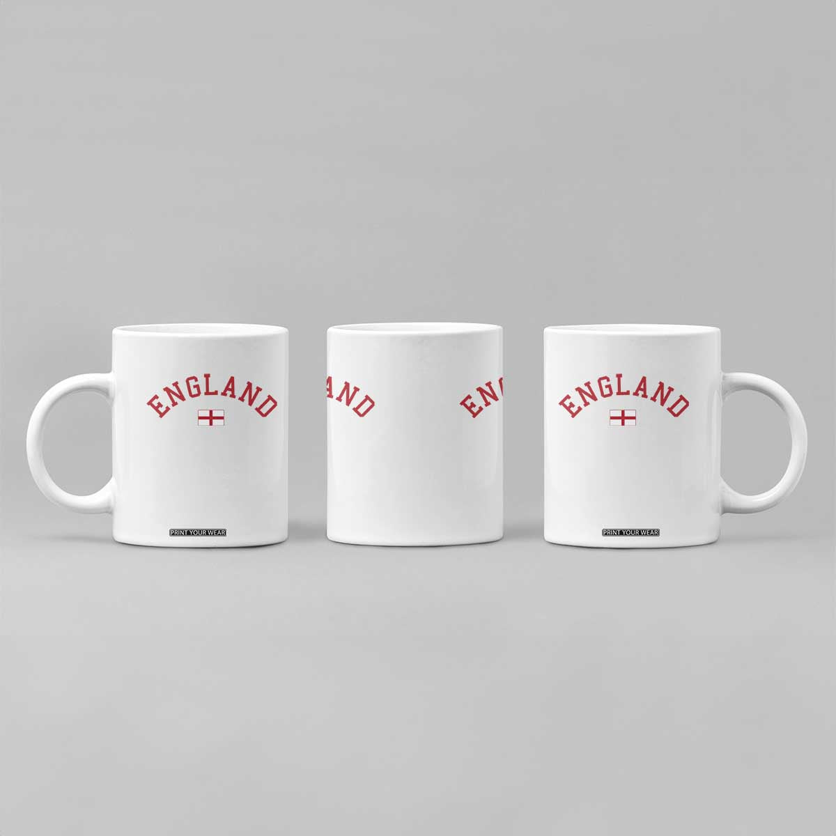 Vintage England Flag Pride Coffee Mug Patriotic St Georges Cross Heritage TS02 Print Your Wear