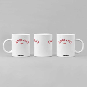 Vintage England Flag Pride Coffee Mug Patriotic St Georges Cross Heritage TS02 Print Your Wear