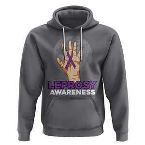 Leprosy Awareness Hoodie TS02 Charcoal Printyourwear