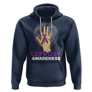 Leprosy Awareness Hoodie TS02 Navy Printyourwear