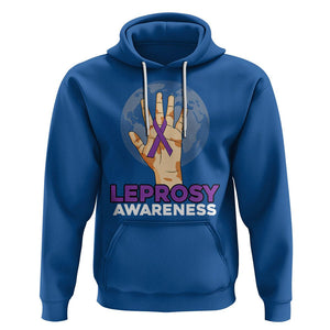 Leprosy Awareness Hoodie TS02 Royal Blue Printyourwear