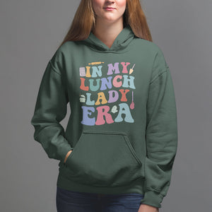 In My Lunch Lady Era Welcome Back To School Lunch Lady Life Hoodie TS02 Dark Forest Green Printyourwear