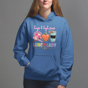 Hugs And High Fives Lunch Lady Life Appreciation Lunch Lady Hoodie TS02 Royal Blue Printyourwear