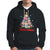 Tropical Hawaiian Plumeria Christmas Tree Mele Kalikimaka Hoodie TS02 Black Printyourwear