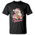 Retro Pink Santa T Shirt Tis The Season Feliz Navidad Latin America Mexican Christmas TS02 Black Print Your Wear