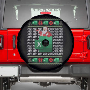 Funny Christmas Accountant Spare Tire Cover Excel REF Error Spreadsheet Santa Gift TS02 Black Print Your Wear