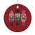 Xmas Nutcracker Christmas Ornament Sequin Sparklle Festive Xmas Vintage TS02 Print Your Wear