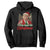 Christmas Trump 2024 Hoodie Ill Be Home For Xmas Red Festive Wave TS02 Black Print Your Wear