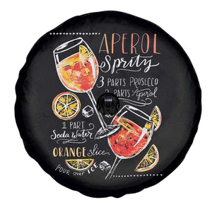 Aperol Spritz Spare Tire Cover Cocktail Recipe Drinking Lover Gift TS02 Print Your Wear