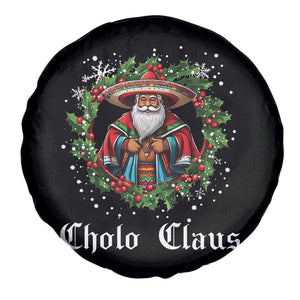 Funny Mexican Santa Spare Tire Cover Cholo Claus Christmas in Mexico TS02 Print Your Wear