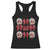 Christmas Trump Coquette Bow Racerback Tank Top I'll Be Home For Christmas 2024 Red Bow Snow Ball TS02 Black Print Your Wear