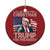 Xmas Trump Christmas Ornament Ill Be Home For Xmas American Flag TS02 Print Your Wear