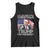 Christmas Trump Tank Top Ill Be Home For Xmas American Flag TS02 Black Print Your Wear