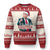 Xmas Trump Ugly Christmas Sweater Ill Be Home For Xmas Santa Donald Great Again TS02 Red Print Your Wear