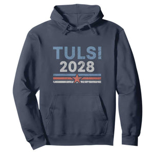 Tulsi Gabbard 2028 Hoodie Support Mrs. President Vintage Retro Grunge TS02 Navy Print Your Wear