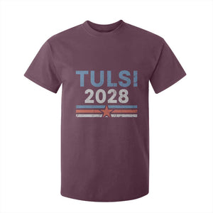 Tulsi Gabbard 2028 T Shirt For Kid Support Mrs. President Vintage Retro Grunge TS02 Maroon Print Your Wear