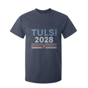 Tulsi Gabbard 2028 T Shirt For Kid Support Mrs. President Vintage Retro Grunge TS02 Navy Print Your Wear