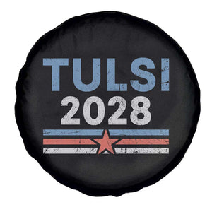 Tulsi Gabbard 2028 Spare Tire Cover Support Mrs. President Vintage Retro Grunge TS02 Print Your Wear