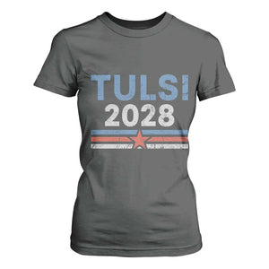 Tulsi Gabbard 2028 T Shirt For Women Support Mrs. President Vintage Retro Grunge TS02 Dark Heather Print Your Wear