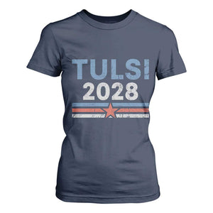 Tulsi Gabbard 2028 T Shirt For Women Support Mrs. President Vintage Retro Grunge TS02 Navy Print Your Wear