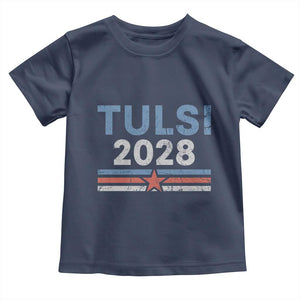 Tulsi Gabbard 2028 Toddler T Shirt Support Mrs. President Vintage Retro Grunge TS02 Navy Print Your Wear