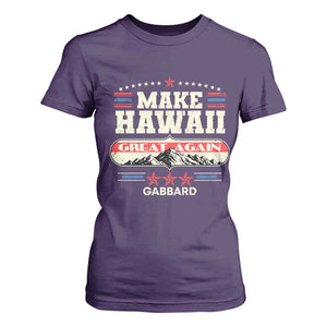 Tulsi Gabbard 2028 T Shirt For Women Make Hawaii Great Again TS02 Purple Print Your Wear