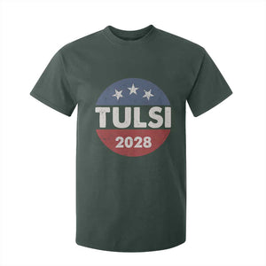 Tulsi Gabbard 2028 T Shirt For Kid For President TS02 Dark Forest Green Print Your Wear