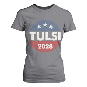 Tulsi Gabbard 2028 T Shirt For Women For President TS02 Charcoal Print Your Wear