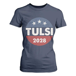 Tulsi Gabbard 2028 T Shirt For Women For President TS02 Navy Print Your Wear