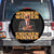 Trump Won 2024 Winner Spare Tire Cover Funny Winner Chicken Dinner TS02 No hole Black Print Your Wear