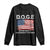 Trump Elon 2024 Long Sleeve Shirt D.O.G.E Department Of Government Efficiency DOGE TS02 Black Print Your Wear