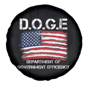 Trump Elon 2024 Spare Tire Cover D.O.G.E Department Of Government Efficiency DOGE TS02 Print Your Wear