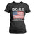 Trump Elon 2024 T Shirt For Women D.O.G.E Department Of Government Efficiency DOGE TS02 Black Print Your Wear