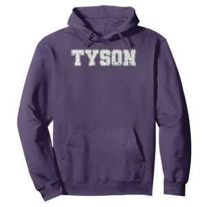 Team Tyson Hoodie Family Personalized Name Retro Vintage Minimalism TS02 Purple Print Your Wear