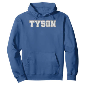 Team Tyson Hoodie Family Personalized Name Retro Vintage Minimalism TS02 Royal Blue Print Your Wear