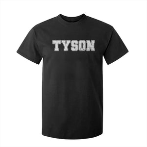 Team Tyson T Shirt For Kid Family Personalized Name Retro Vintage Minimalism TS02 Black Print Your Wear