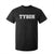 Team Tyson T Shirt For Kid Family Personalized Name Retro Vintage Minimalism TS02 Black Print Your Wear