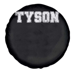 Team Tyson Spare Tire Cover Family Personalized Name Retro Vintage Minimalism TS02 Print Your Wear